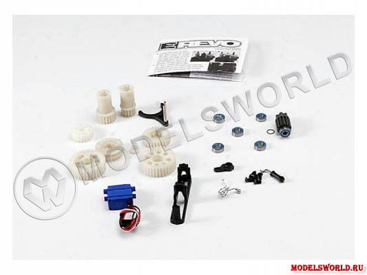 Шестерни редуктора, вилка включения TWO SPEED CONVERSION KIT.