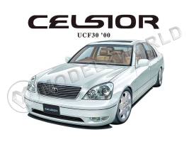 Склеиваемая пластиковая модель Toyota Celsior UCF30 '00. Масштаб 1:24