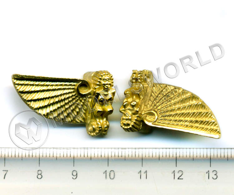 Декоративный элемент, сирена с крылом, 30 мм, металл 1 шт. - фото 1