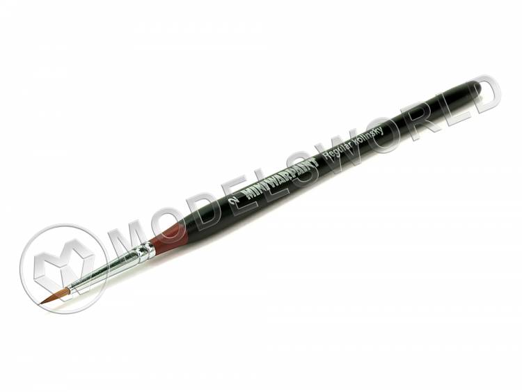 Кисть MiniWarPaint серия Regular №2 Кисть MiniWarPaint серия Regular №2 - фото 1