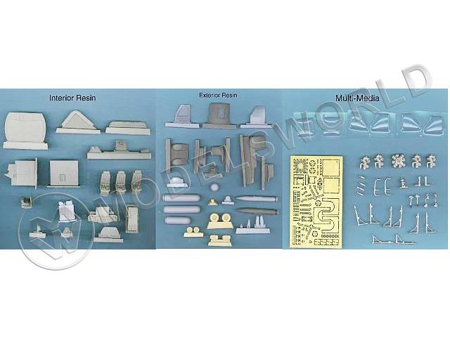 Конверсионный набор для SH-60B + фототравление. Масштаб 1:48 - фото 1