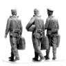 Фигуры Пилоты ВВС армии США 1941-1945 г. Масштаб 1:32