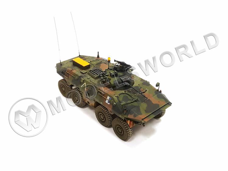 Готовая модель, Немецкая БРМ SpPz 2 luchs в масштабе 1:35 Готовая модель, Немецкая БРМ SpPz 2 luchs в масштабе 1:35 - фото 1