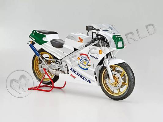 Склеиваемая пластиковая модель Honda MC18 NSR250R SP Custom '89. Масштаб 1:12