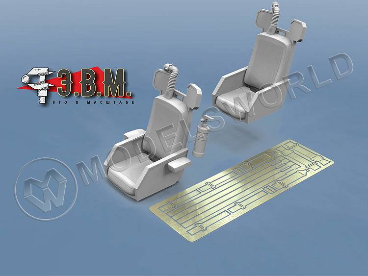 Кресла пилотов AH-1G Cobra, ICM. Масштаб 1:32 - фото 1