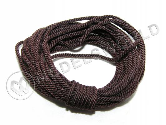 Снасть такелажная три стреньги, 30 нитей, d=1.4 мм, 3 м