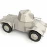 Склеиваемая пластиковая модель Panzerspähwagen P 204 (f) с башней, Германский бронеавтомобиль ІІ МВ. Масштаб 1:35