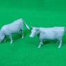 Набор фигурок "коровы" №2, 2 шт. Масштаб 1:35