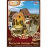 Модель из бумаги Городская площадь. Рынок, серия Средневековый город