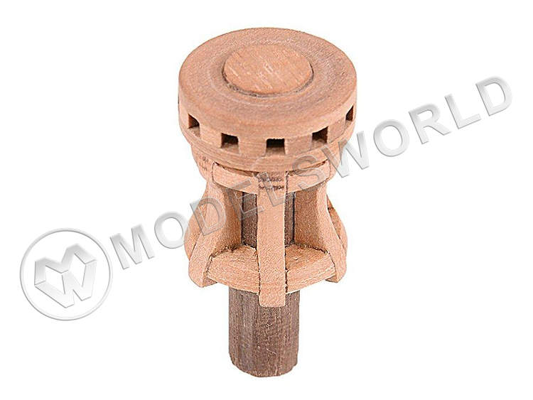 Шпиль сборный 18х14 мм, дерево, 1 шт - фото 1