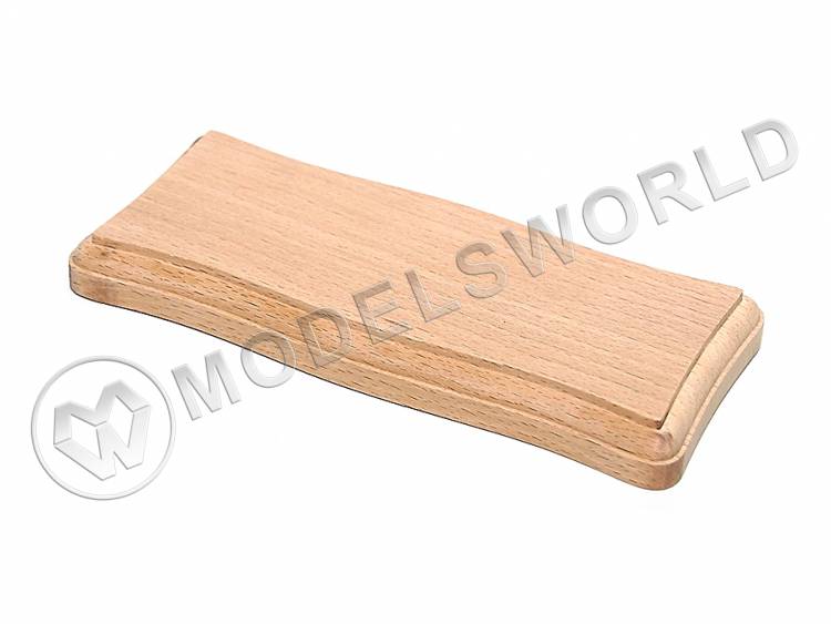 Основание фигурное 210х90 мм, бук - фото 1