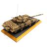 Готовая модель, индийский танк T-72 AJEYA на подставке в масштабе 1:35 (в подарок журнал с автографом автора)