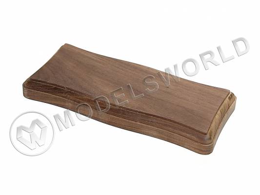 Основание фигурное 210х90 мм, орех