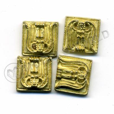 Декоративный элемент, сирена, 12 мм, металл 1 шт.