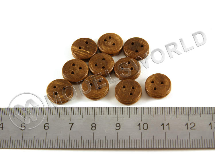 Юферс, орех, 12 мм, 10 шт - фото 1