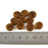 Юферс, орех, 12 мм, 10 шт