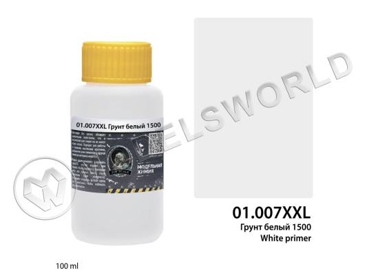 Грунт белый 1500 White primer Jim Scale, 100 мл