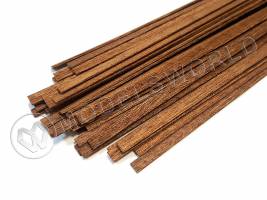 Рейка 4.0х8.0x500 мм, красное дерево, 1 шт