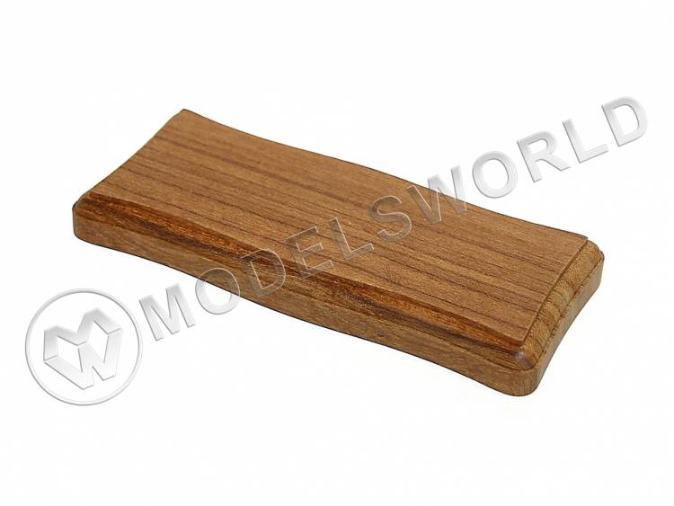 Основание фигурное 210х90 мм, красное дерево - фото 1