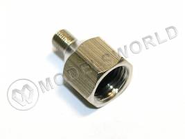 Переходник гайка 1/4" - штуцер М5х0.5
