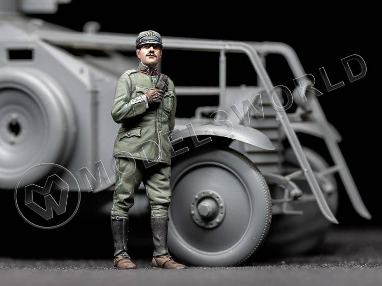 Фигура итальянского офицера. Масштаб 1:35 - фото 1