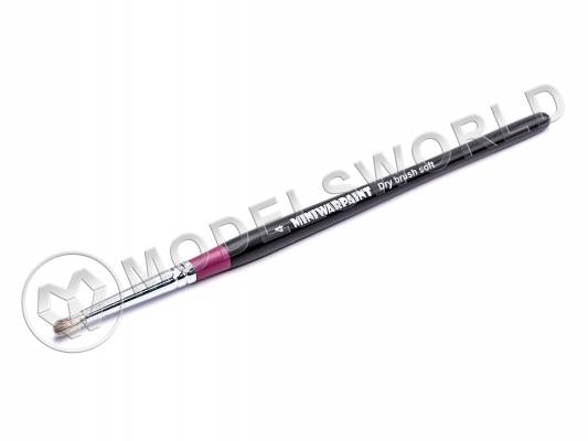 Кисть MiniWarPaint серия Drybrush Soft №4
