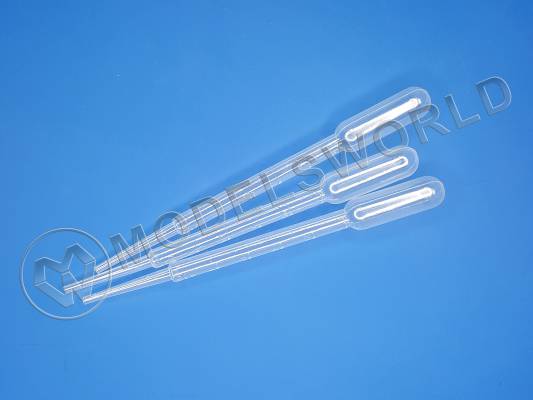 Пипетка для колеровки краски со шкалой, 3 мл, 10 шт