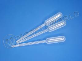 Пипетка для колеровки краски без шкалы, 5 мл, 10 шт