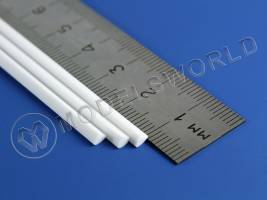 Пруток пластиковый четверть круга 2.5 мм, 3 шт