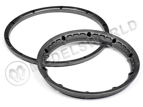 HEAVY DUTY WHEEL BEAD LOCK RINGS (Gunmetal) - фото 1