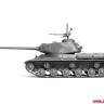Склеиваемая пластиковая модель Советский тяжелый танк ИС-2. Масштаб 1:72 (С красками)