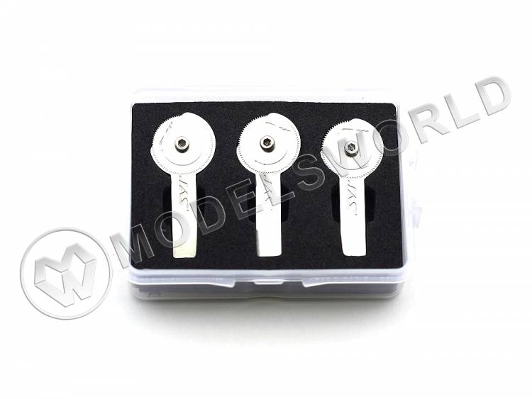 Набор ревитеров  d 15 мм, шаг - 0.5/0.55/0.6 мм, 3 шт - фото 1