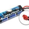 Аккумулятор силовой WolfPack Ni-Mh 7.2V, 4200mAh (Разъем T-PLUG)