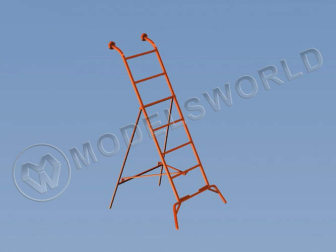 Фототравление лестница для МиГ-21 (ранняя версия). Масштаб 1:48 - фото 1