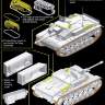 Склеиваемая пластиковая модель Самоходка StuG.III Ausf.F/8 ранняя. Масштаб 1:35