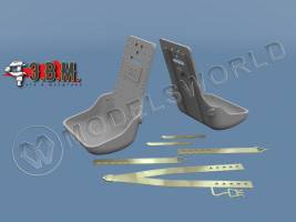 Кресло пилота ранее Ил-2 (Завод №30). Масштаб 1:48