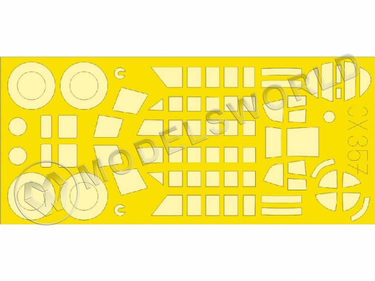 Набор окрасочных масок для Cant Z1005, SuperModel. Машстаб 1:72 - фото 1