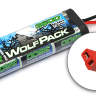Аккумулятор силовой WolfPack Ni-Mh 7.2V, 3600mAh (Разъем T-PLUG)