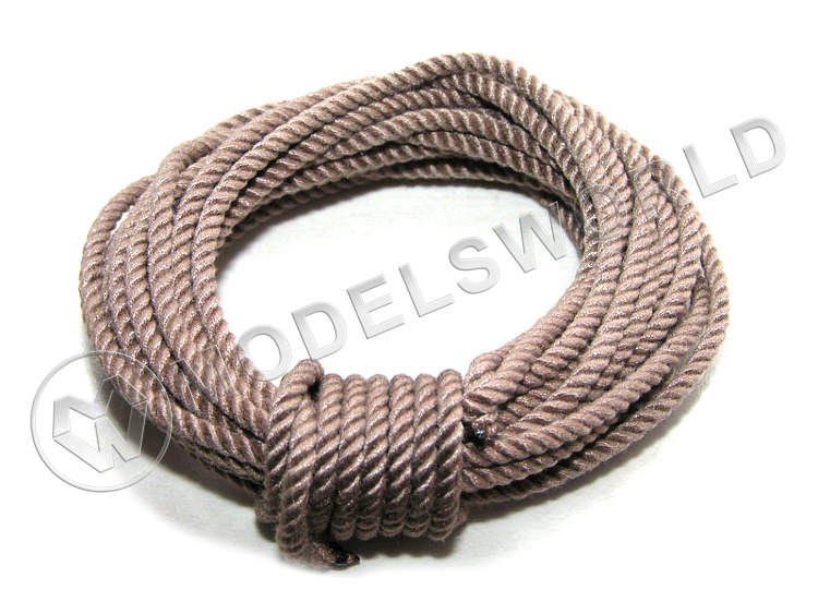 Снасть такелажная три стреньги, 66 нитей, d=2.2 мм, 3 м - фото 1