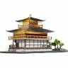 Модель из бумаги Золотой павильон, серия Япония в миниатюре