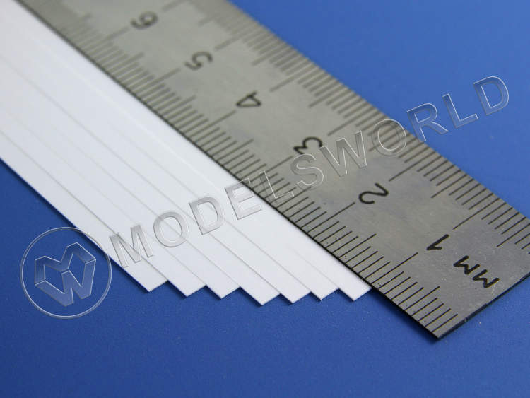 Полоска пластиковая 0.25х2.5 мм, 10 шт - фото 1