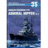 Энциклопедия военных кораблей. Выпуск 35. Немецкие крейсера типа Адмирал Хиппер, часть 3