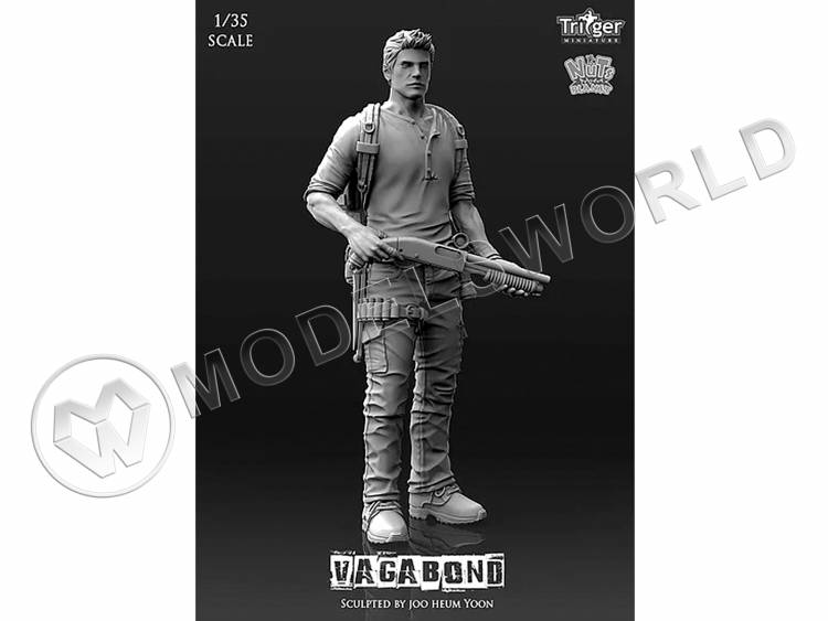 Фигура Vagabond бродяга. Масштаб 1:35 - фото 1