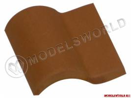 Черепица обычная, масштаб 1:10, 100 шт.