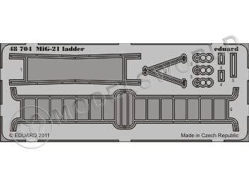 Фототравление трап для МиГ-21, Eduard. Масштаб 1:48 - фото 1