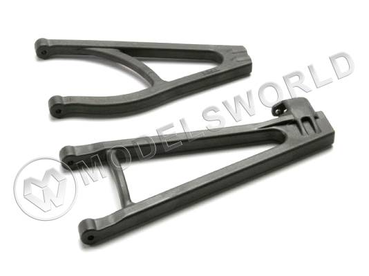 Рычаги подвески левые верхний/нижний TRAXXAS Revo/Summit 1/10, 2 шт