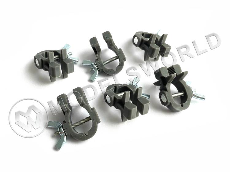 Зажимы СВ Модель на шпангоуты тоньше 5 мм, 6 шт - фото 1