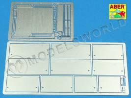 Фототравление для Russian Medium Tank German "Schutzen" for captured 34/76 tank. Масштаб 1:35