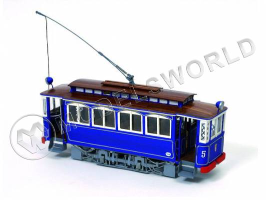 Набор для постройки модели трамвая TIBIDABO. Масштаб 1:24