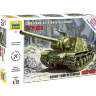Склеиваемая пластиковая модель Советская САУ ИСУ-122. Масштаб 1:72